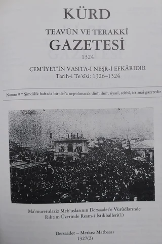Kürdler ve Ermeniler - Hüseyin Paşazade Süleyman