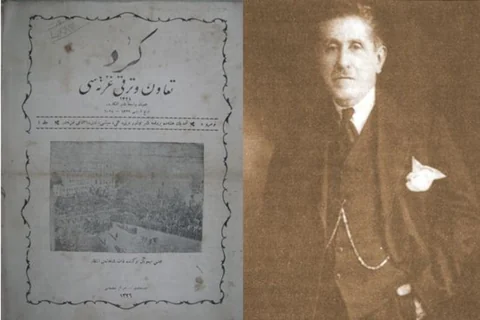 Rojnameya Tevûn û Teraqî ya Kurd, Mîrîkatibzade Ahmed Cemîl