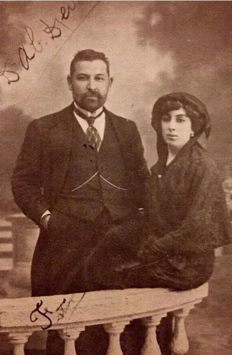 Abdullah Cevdet ve E?i Fatma Han?m