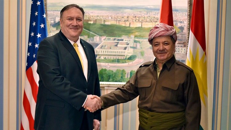 M. Barzani ve Pompeo