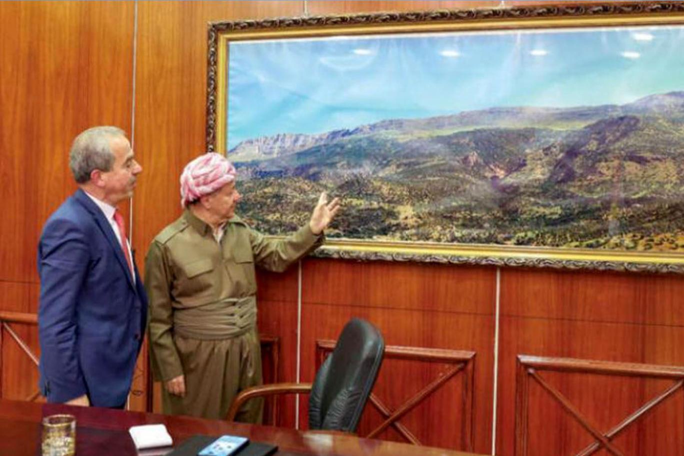 M Barzani ve Saddam dönemi Ticaret Bakan?
