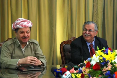 M. Barzanî û C. Talabanî