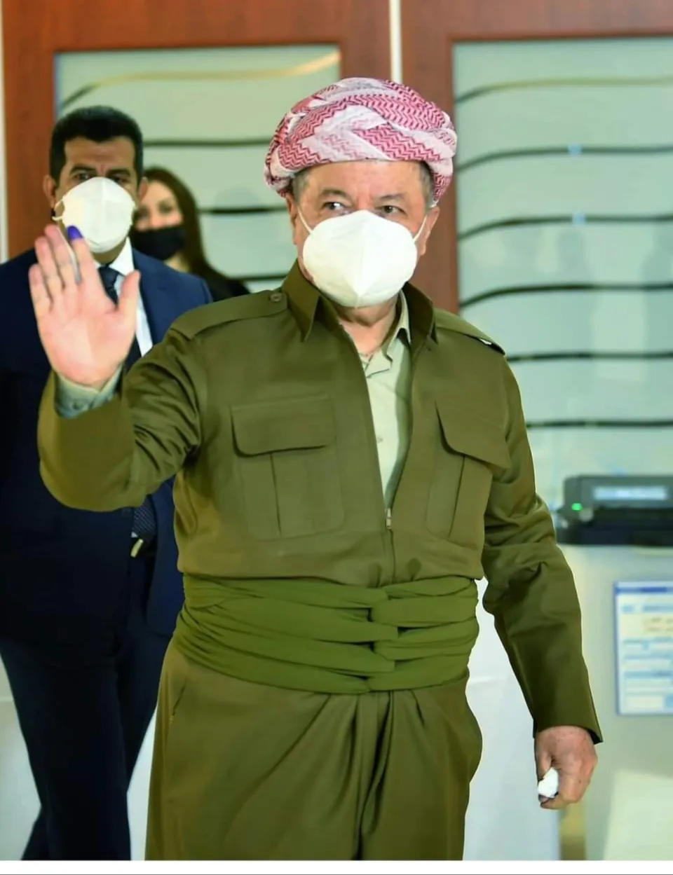Mesud Barzani, Hilbijartin, 10.2021