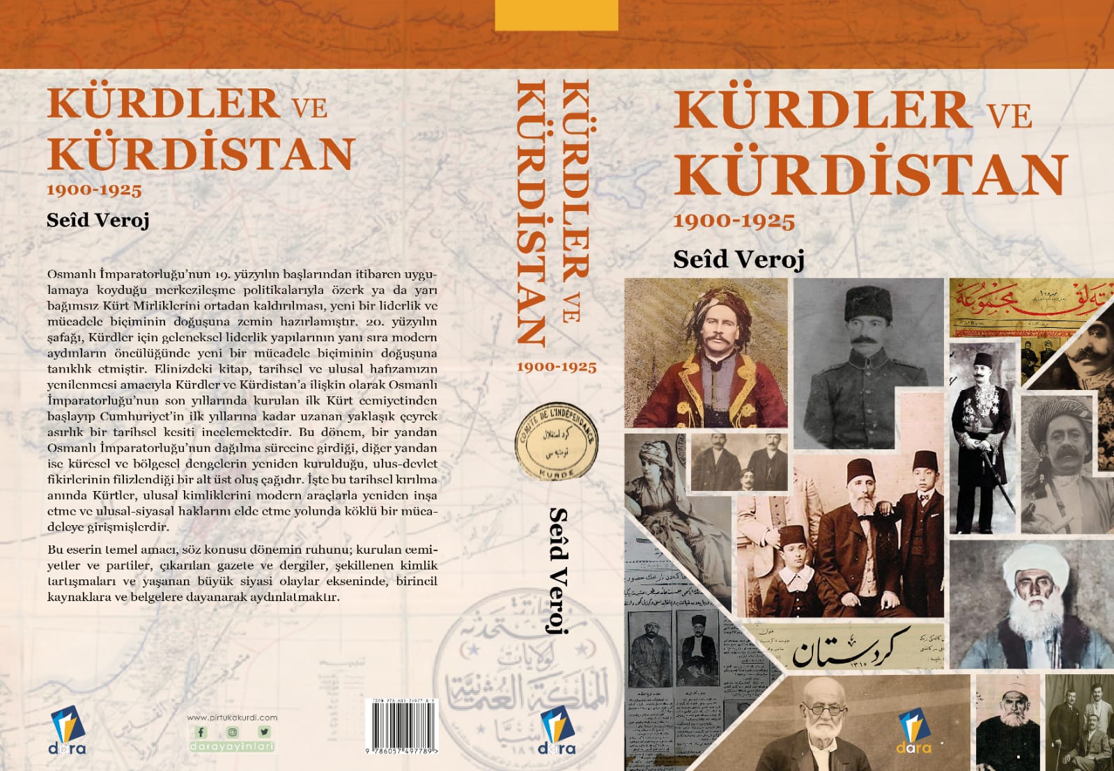 Kürdler ve Kürdistan 1900-1925, kapak