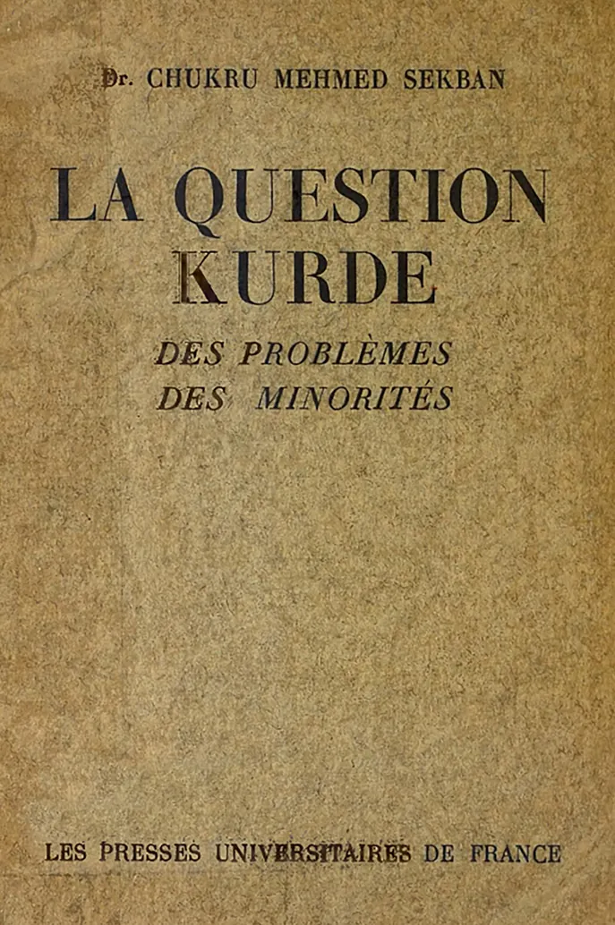 La Question Kurde, Kapak kopya